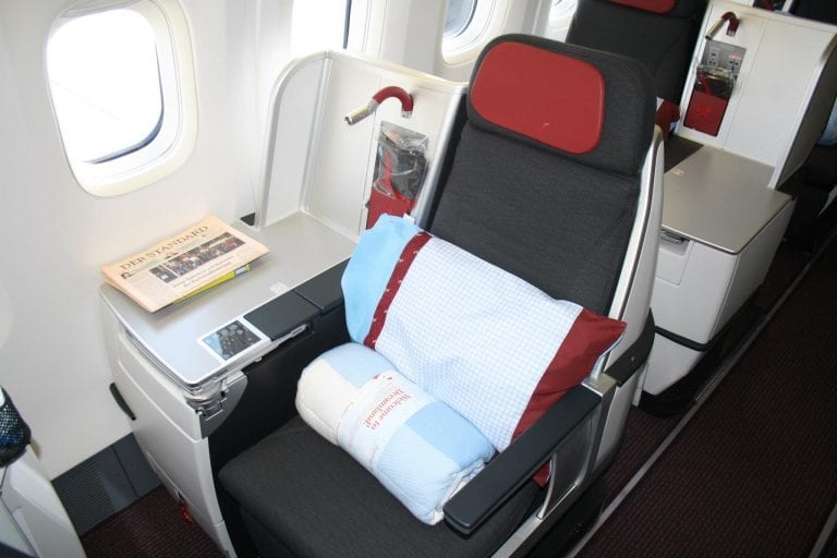 5 anledningar varför du bör resa i Business Class Austrian Airlines Business Class